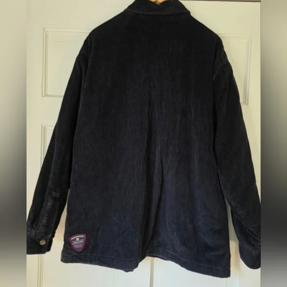 Abercrombie & Fitch Men's Navy Corduroy Jacket - Picture 5 of 7
